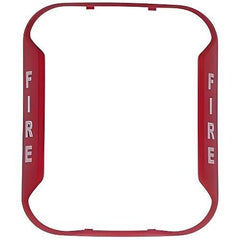 SYSTEM SENSOR System Sensor BZGR-F Wall Red Bezel Kit Fire