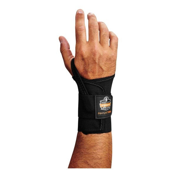 ERGODYNE Ergodyne 70018 Left Wrist Support Xl Black Single Strap