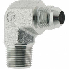 PARKER Parker -16419 Steel 90 Elbow 3/8 in Od Flare X Bspt