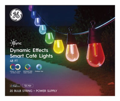 GE G E Lighting 93132123 Led Smart Outdoor Cafe Light String
