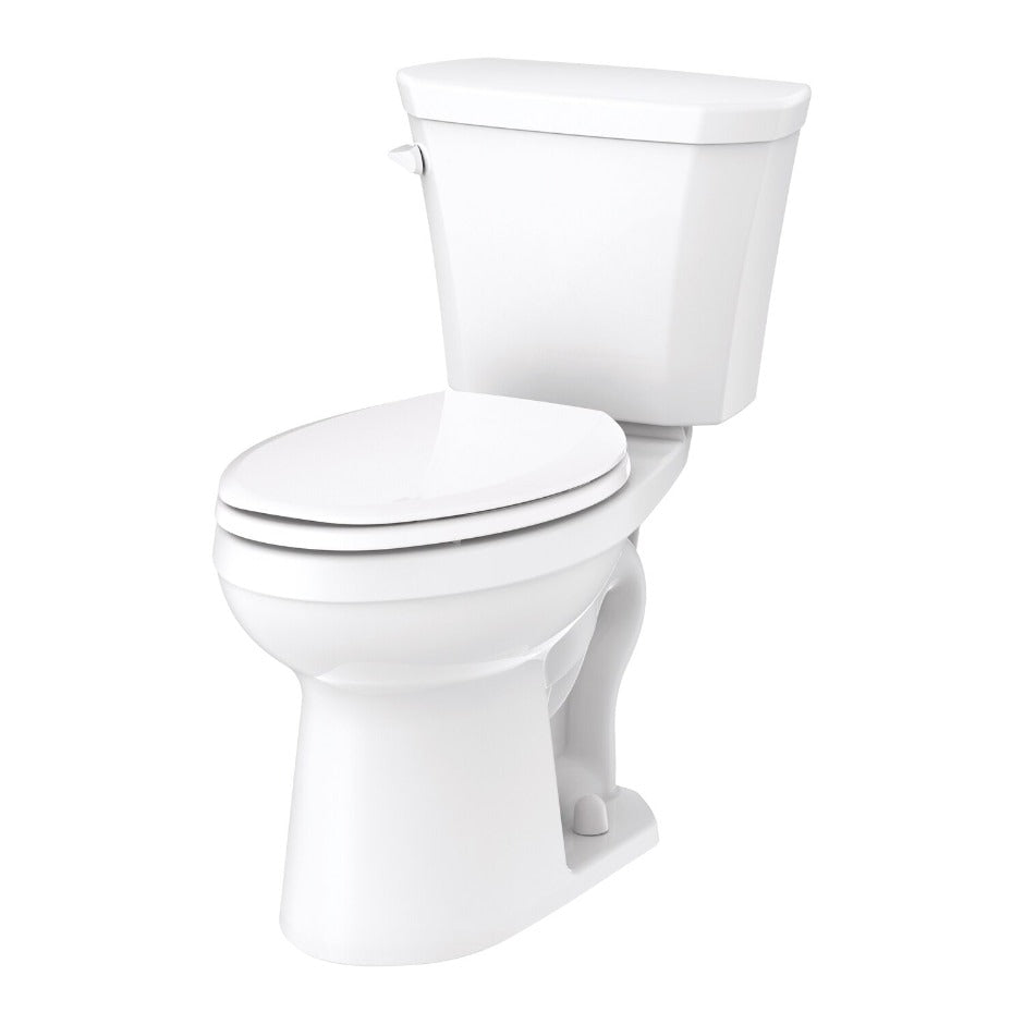GERBER Gerber GVP31518 Viper 1.6 GPF 12in Rough-In Two-Piece Elongated ErgoHeight Toilet GVP31528