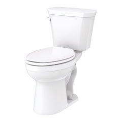 GERBER Gerber GVP31518 Viper 1.6 GPF 12in Rough-In Two-Piece Elongated ErgoHeight Toilet GVP31528