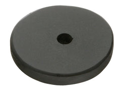 EMTEK Emtek 86341FB Sandcast Bronze Round Cabinet Knob Backplate