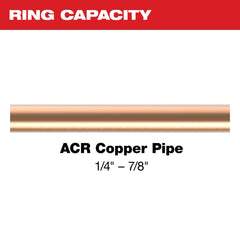 MILWAUKEE Milwaukee 49-16-2661zx Zoomlock Max Maxipro Pivoting Press Ring Kit for M18 Force Logic Press Tool 1/4-7/8 Inches