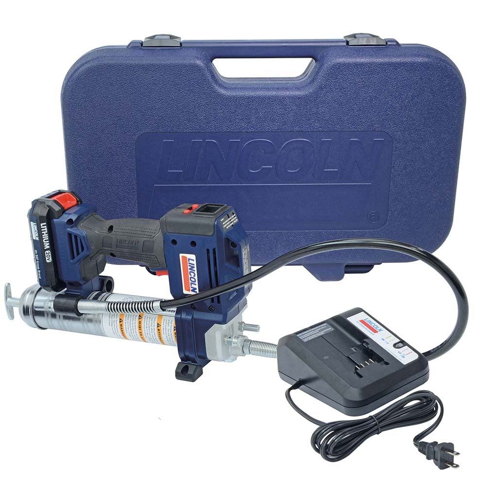 LINCOLN ELECTRIC Lincoln 1882 Battery Powered Grease Gun 6000 Psi 20V