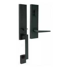 WESLOCK Weslock 02875-2720020 Leighton Dummy Handleset Matte Black