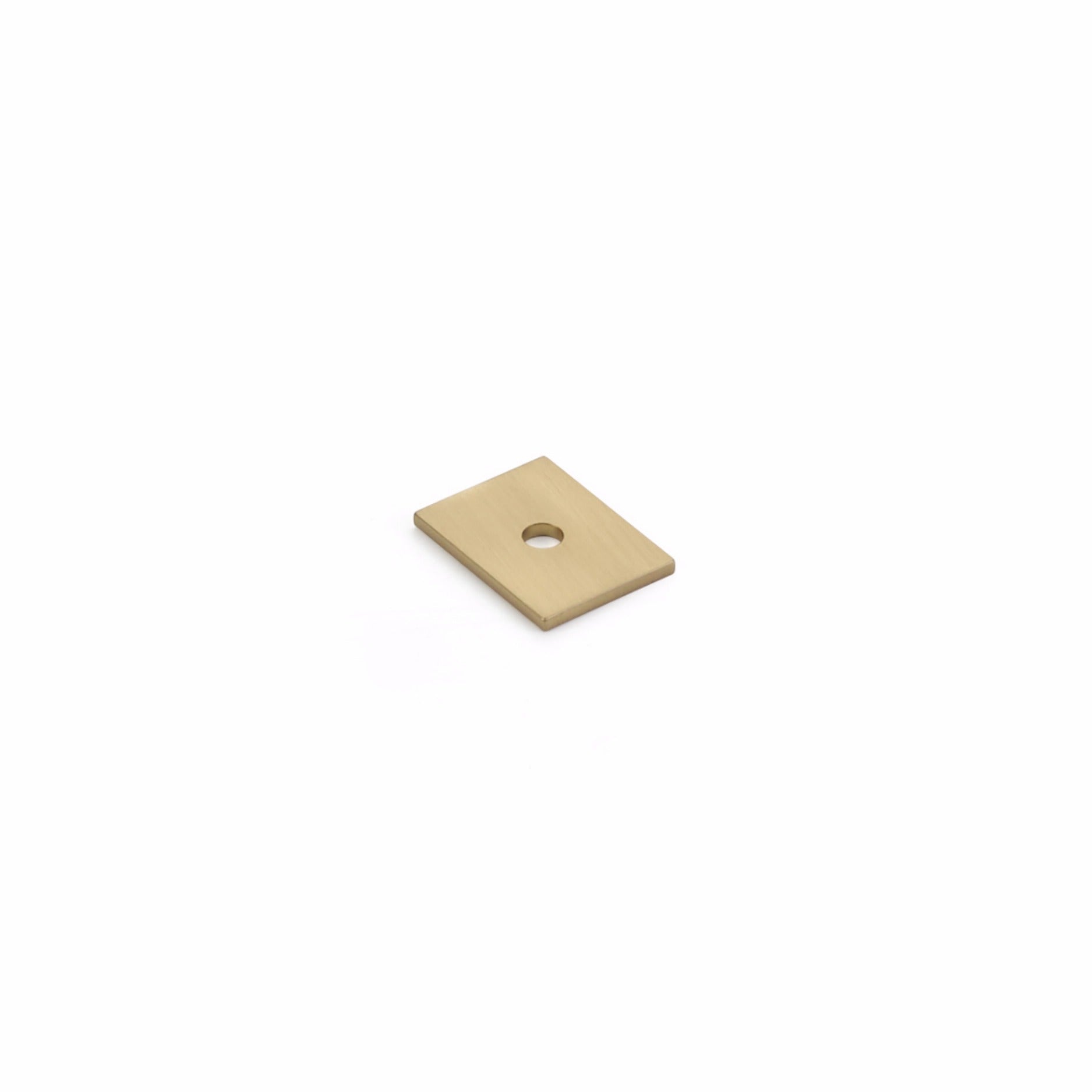 SCHAUB Schaub 5101B-SSB Cabinet Knob Backplate Satin Brass