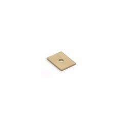 SCHAUB Schaub 5101B-SSB Cabinet Knob Backplate Satin Brass