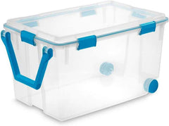 STERILITE Sterilite 19434303 120 Qt wheeled gasket box stackable storage bin 1-pack