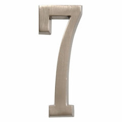 HILLMAN Hillman Fasteners 843287 Adhesive House Number 7 4in Nickel