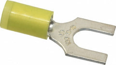 THOMAS & BETTS Thomas Betts RC10-14F Fork Terminal 600V 1/4 in Stud