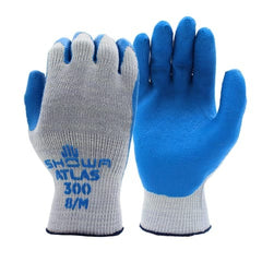 SHOWA Showa 300M-08.RT Natural Rubber Coated Knit Wrist Gloves M (1 Pair)