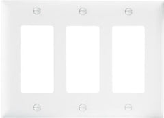 LEGRAND Pass Seymour TP263WCC12 3 Gang Decorator Wall Plate