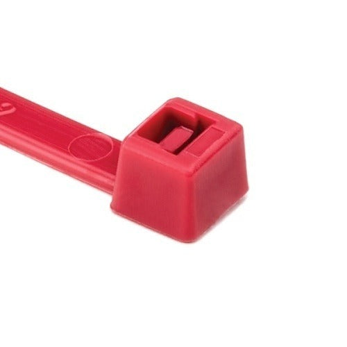 HELLERMANN TYTON Hellermanntyton T50L2C2 Cable Tie Red 15.5 Inches
