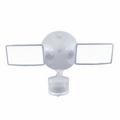 COOPER LIGHTING SOLUTIONS Cooper Lighting TGS2S402MSRW Motion Led Floodlight Twin Head