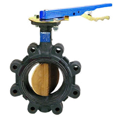 NIBCO Nibco NLG700K Lug Style Butterfly Valve 6 in Ductile Iron