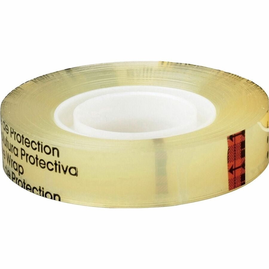 3M 3M MMM66512900 Permanent Double-Sided Tape 1/2 inchesW x 25 yd 1 inches Core