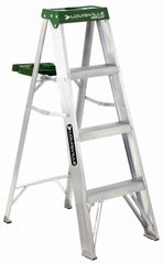 LOUISVILLE LADDER Louisville Ladder AS4004 4 Ft Aluminum Step Ladder Type Ii