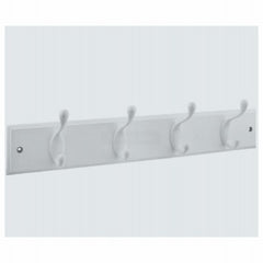 NATIONAL HARDWARE National Mfg S827-121 Hook Rail 18 Inches White