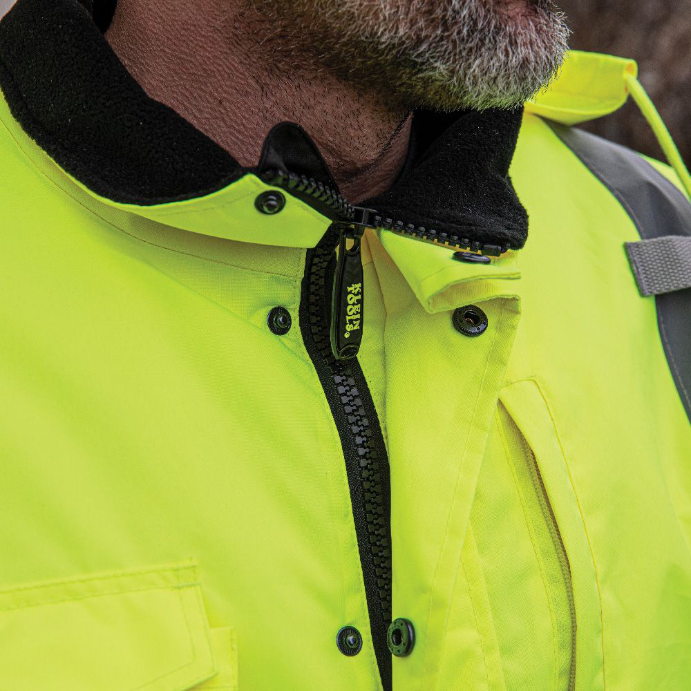 KLEIN TOOLS Klein Tools 60364 High-Visibility Winter Bomber Jacket L Replacement MPN