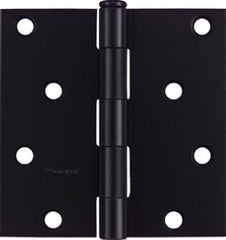 NATIONAL HARDWARE National Mfg N241-208 4x4 Black Square Corner Door Hinge