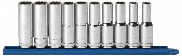 GEARWRENCH Gearwrench 80712 Deep Socket Set 10pc 1/2in Drive Metric