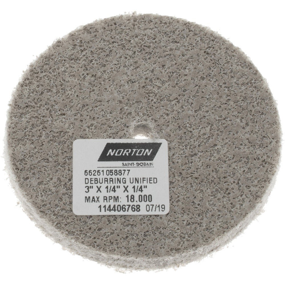 NORTON Norton 66261058877 Unitized Deburring Wheel 3 Inch 18000 Rpm