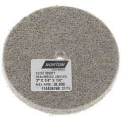 NORTON Norton 66261058877 Unitized Deburring Wheel 3 Inch 18000 Rpm