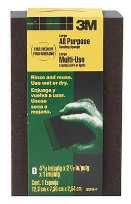 3M 3M DSFM-F-ESF-10 Fine Medium Flexible Sanding Sponge 10pk