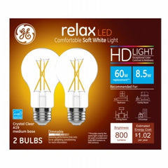 GE G E Lighting 93129016 Led A19 Bulb 8.5W 2700K Dimmable 2 Pack