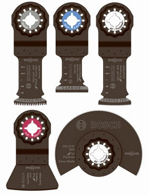 BOSCH Bosch OSL005C Starlock 5 Piece Oscillating Blade Set