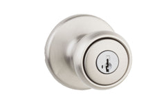 KWIKSET Kwikset 400T-15S Tylo Knob Entry Lock Smartkey Satin Nickel