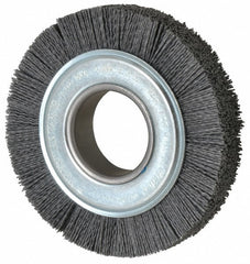 WEILER Weiler 97734 Wheel Brush 6 Inch Nylon 80 Grit Crimped