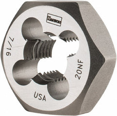 IRWIN Irwin 6540 Hex Rethreading Die 7/16-20 1 Inch Hex