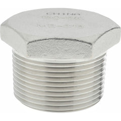 MERIT BRASS Merit Brass K617H-20 Pipe Hex Plug 1-1/4 in 316 Ss Mnpt