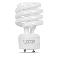 FEIT ELECTRIC Feit Electric BPESL23TM/GU24/41K T3 spiral non-dimmable GU24 base CFL light bulb 23W (1 pack)