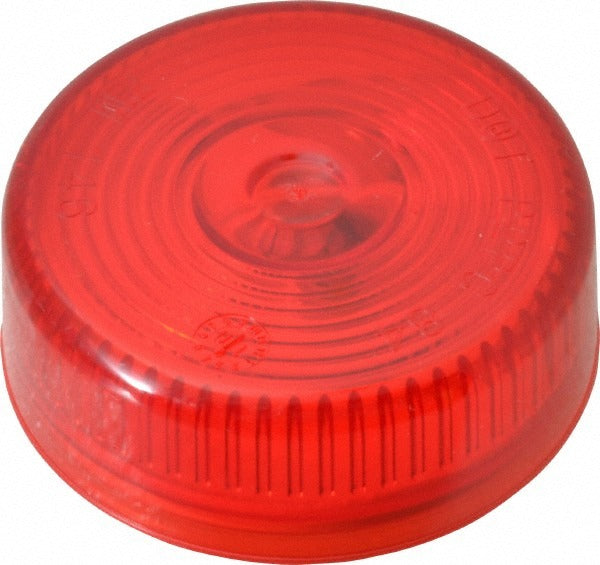 PETERSON MANUFACTURING Peterson 146R Red Round Reflector 2 Inch Grommet Mount