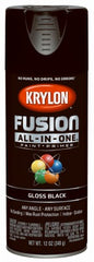 KRYLON Krylon K02702007 Gloss Black Spray Paint Primer 12 Oz