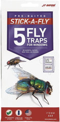 JT EATON Jt Eaton 443 Stick-A-Fly Disposable Indoor Fly Trap (5-Pack)