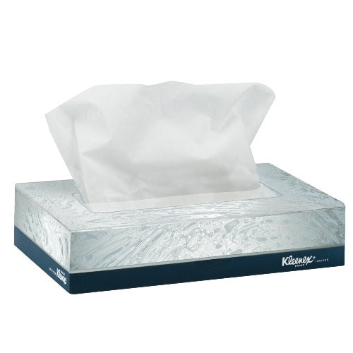 KIMBERLY-CLARK Kimberly-Clark KCC21195 Kleenex Professional Facial Tissue Junior Flat Box 48/Box