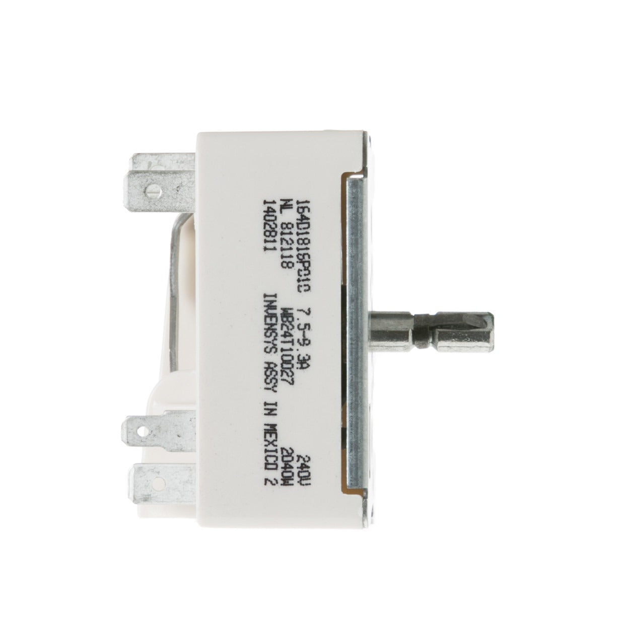 GE APPLIANCES Ge Appliances WB24T10027 Infinite Switch Control 2100W (2 1/4 H x 1 3/4 W x 2 3/8 D) WB24T10027