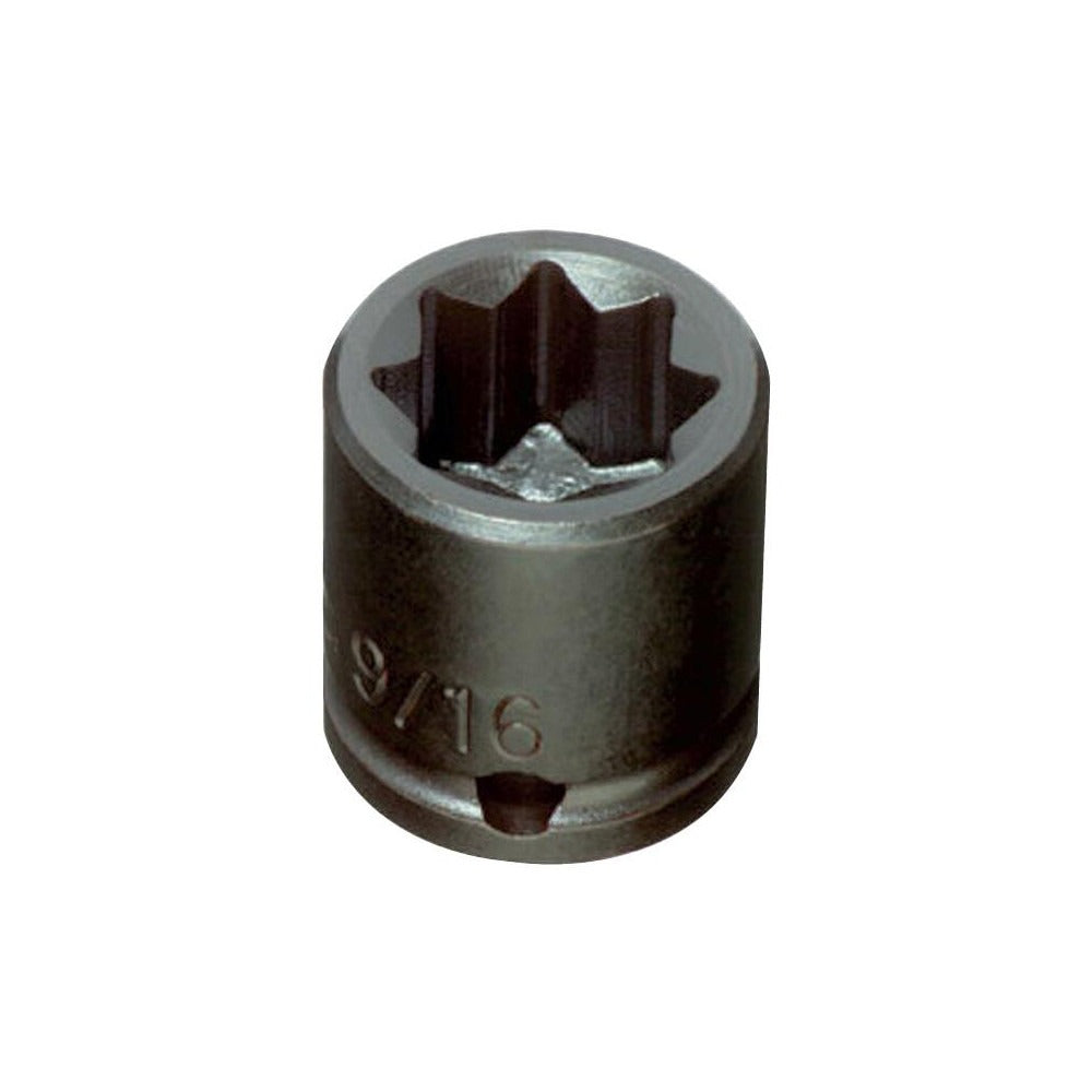 PROTO Proto J7218S Impact Socket 3/8 in Drive 9/16 in 8-point