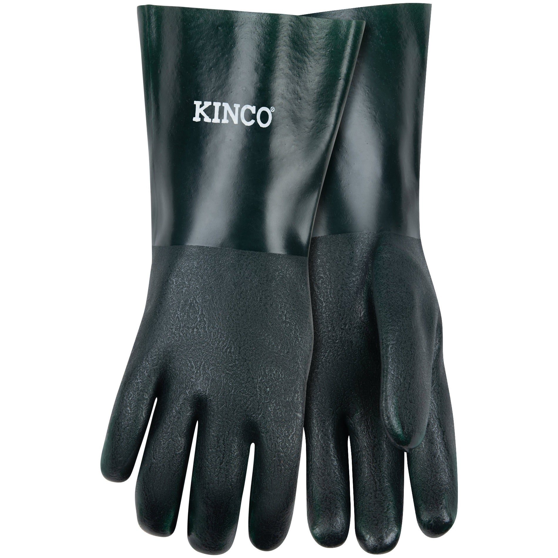 KINCO Kinco 7184G-L PVC Coated Sandy Finish Glove 14 in Gauntlet (L)