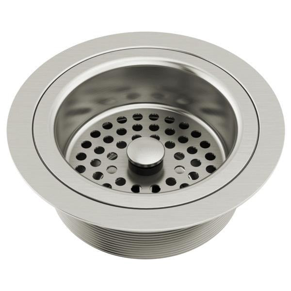 DELTA FAUCET Delta Faucet 69052-SS Kitchen Sink Flange With Strainer (4.5 Inch)