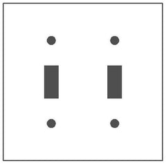 MULBERRY METAL PRODUCTS Mulberry Metal Products 83072 Wall Plate (Standard 4.5 in H x 4.562 in W)