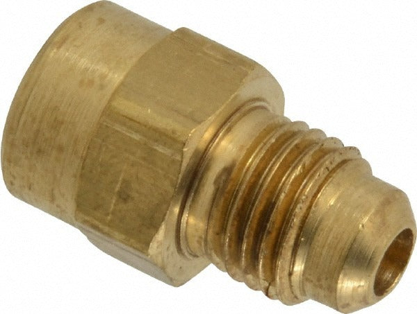 PARKER Parker 46F-4-2 Brass Flared Tube Connector 1/4 in Od