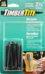 HILLMAN Hillman Fasteners 47986 Exterior Timber Tite Screws 10 Pack