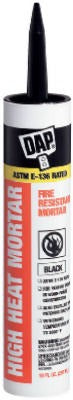 DAP Dap Inc 18854 High Heat Mortar Sealant 10 Oz Silicate Cement
