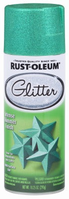 RUST-OLEUM Rust-oleum 302573 Turquoise Glitter Spray 10.25 Oz