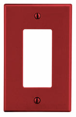 HUBBELL Hubbell P26R Wallplate 1-Gang Decorator (Standard Size)